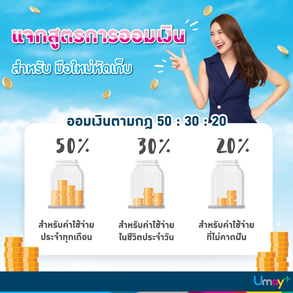 สูตรออมเงินบริหารเงินเดือนให้มีลงทุน